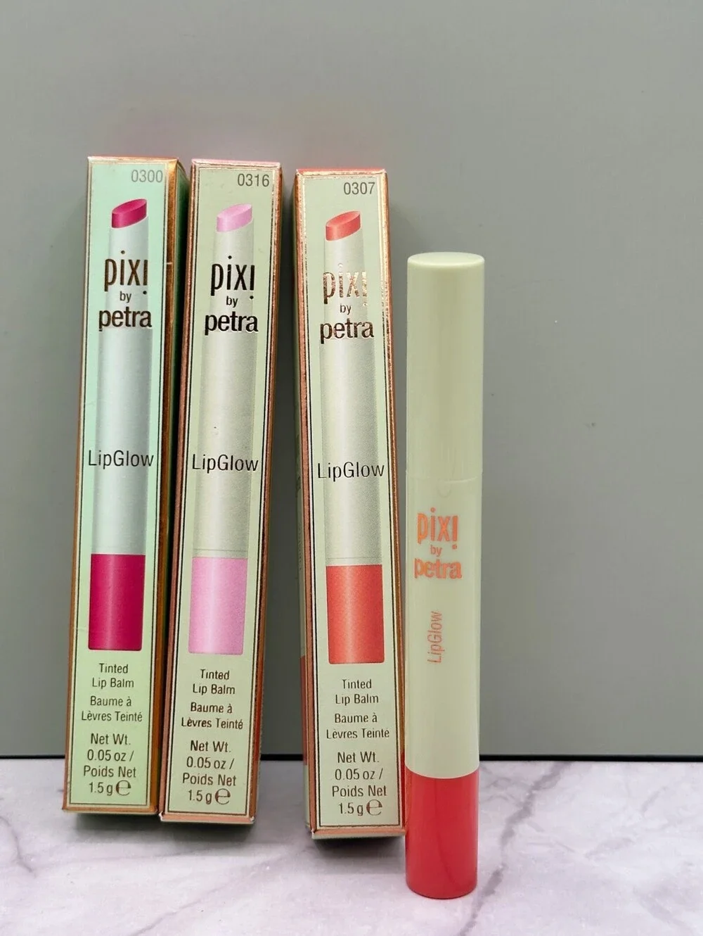 Pixi Tinted Lip Balm 3-pack